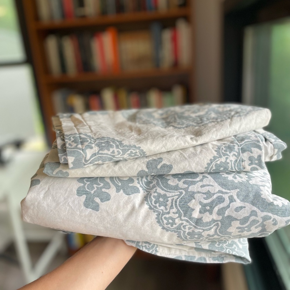 EUC Luciana Duvet Cover + 2 Standard Shams